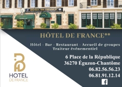Hôtel Restaurant de FRANCE **